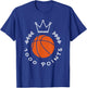 1000 Points Basketball Scorer High School Basketball Player T-Shirt - T-Shirt | Royal