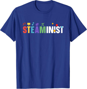 Steaminist STEAM Teacher STEAM Teaching T-Shirt - T-Shirt | Royal