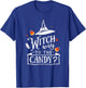 Witch Way To The Candy Halloween T-Shirt - T-Shirt | Royal