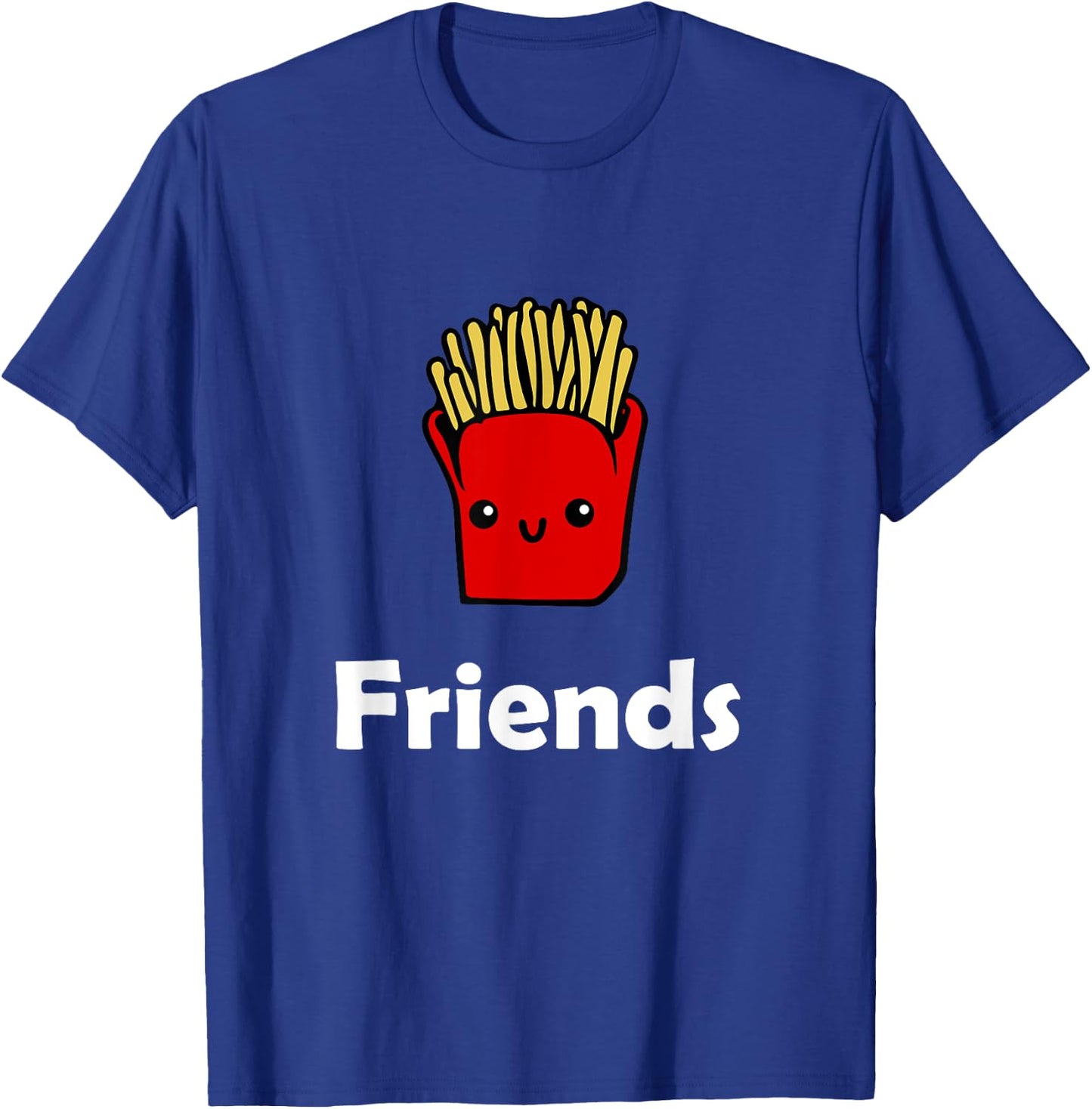 Best Friends Ever Hamburger French Fries Soda T Shirts T-Shirt - T-Shirt | Royal
