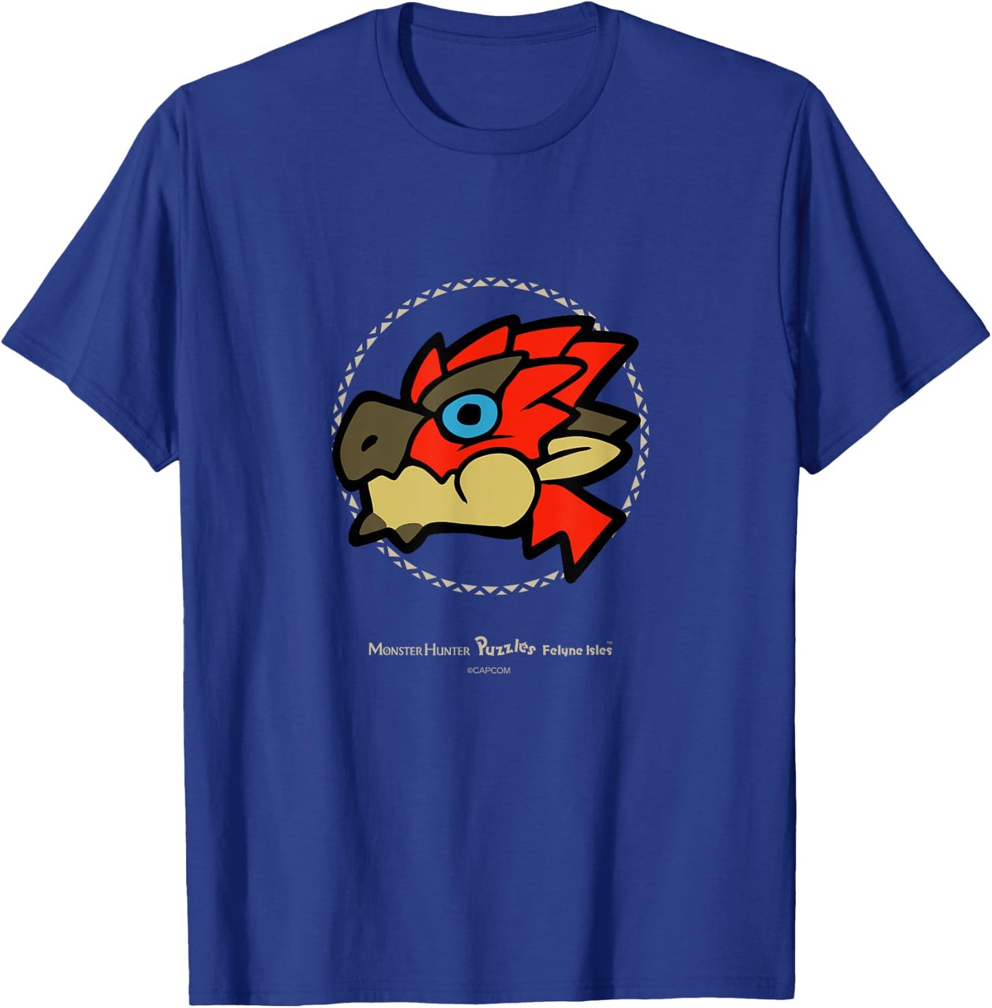 Monster Hunter Puzzles: Felyne Isles Radical Rathalos T-Shirt - T-Shirt | Royal