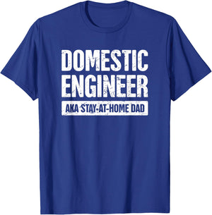 Funny Husband / Stay At Home Dad T-Shirt - T-Shirt | Royal