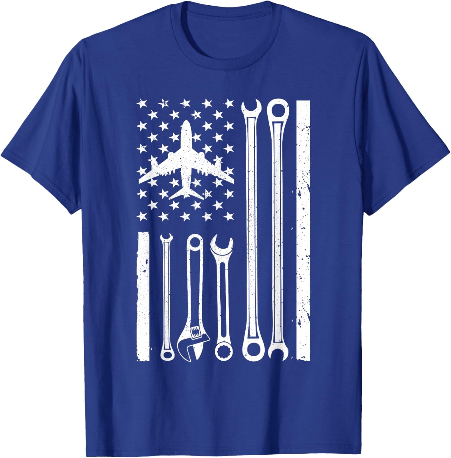 Cool Aircraft Mechanic Art Women Aircraft Technician T-Shirt - T-Shirt | Royal