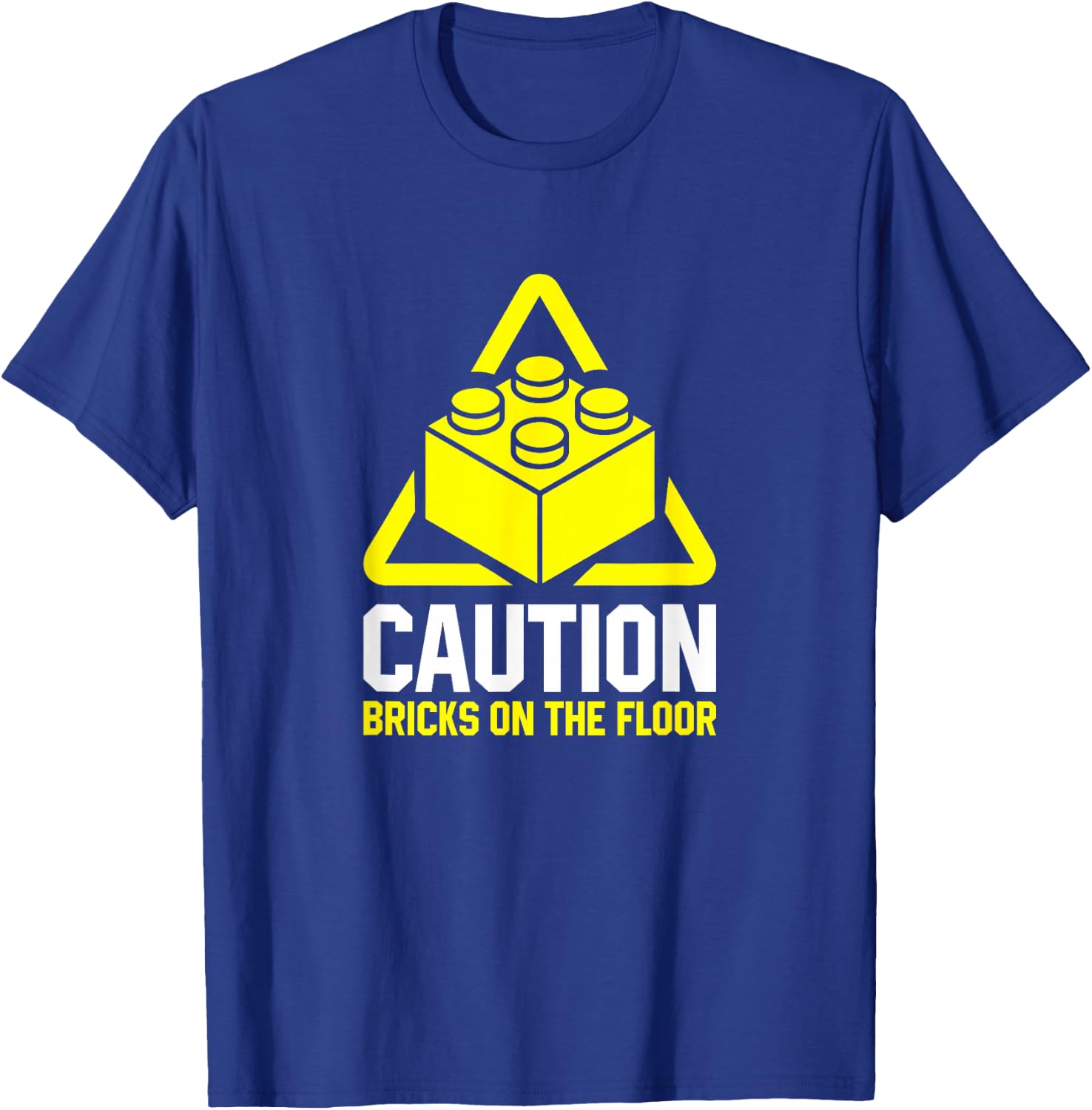 Brick Builder Funny Blocks Building Master Builder Toys Kids T-Shirt - T-Shirt | Royal