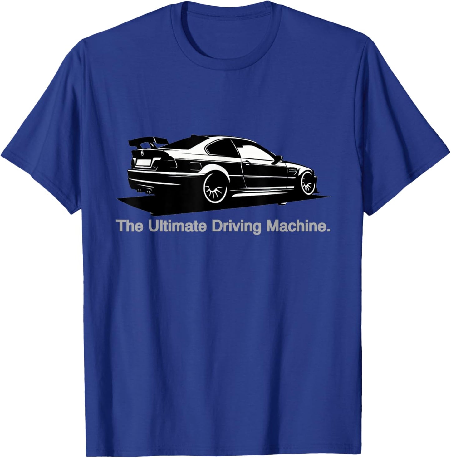 Ultimate Driving Machine Vintage Euro E46 3 Series T-Shirt - T-Shirt | Royal