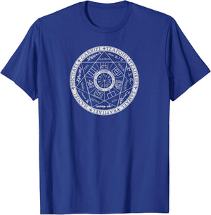 seven Arch Angels sigil seal #2 by Mortal Designs T-Shirt - T-Shirt | Royal