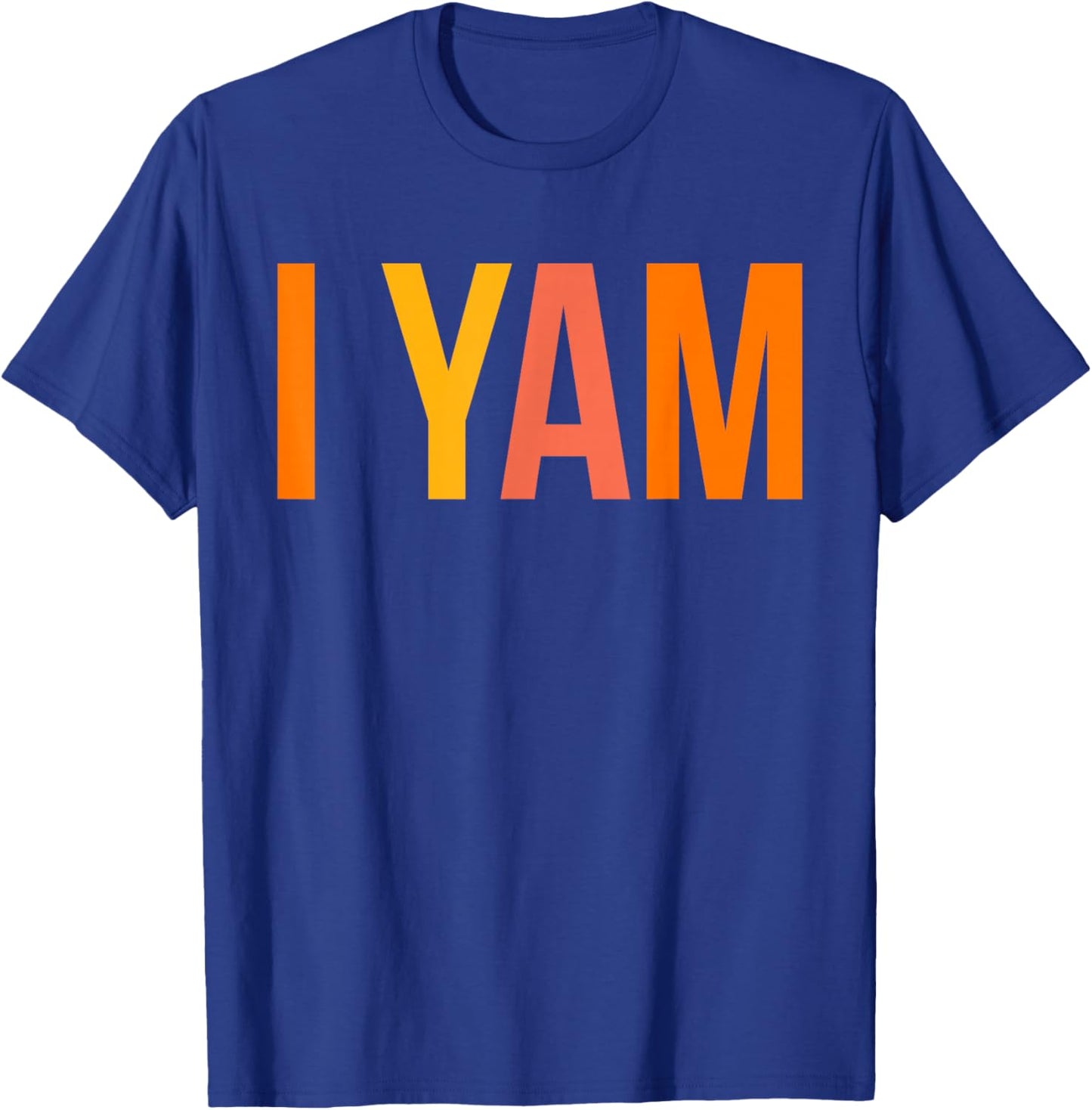 Shes My Sweet Potato and I Yam Thanksgiving Couple Matching T-Shirt - T-Shirt | Royal