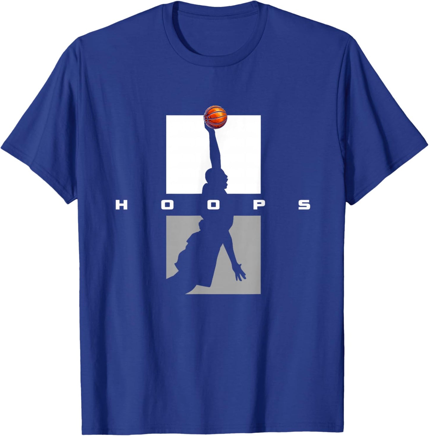 Hoops Basketball Apparel - Basketball T-Shirt - T-Shirt | Royal
