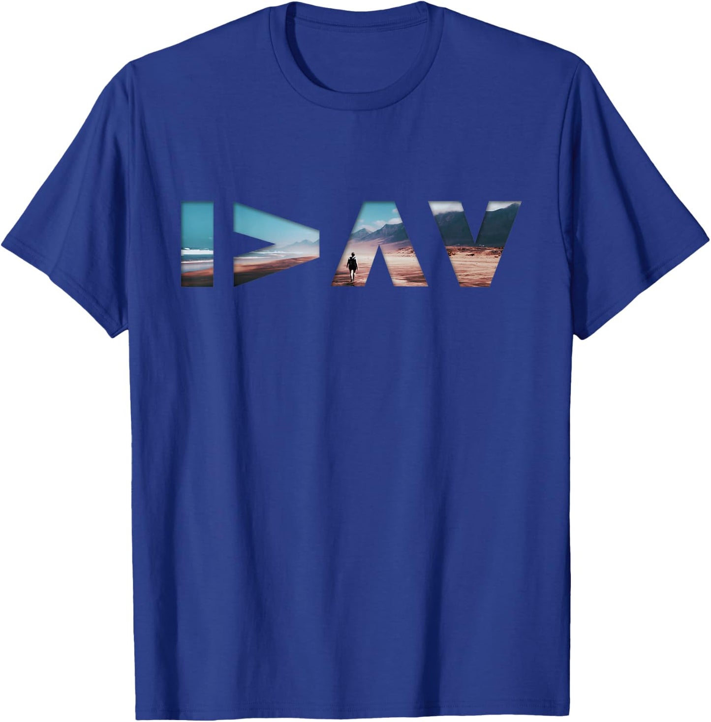 I Am Greater Than My Highs and Lows Desert Men Women T-Shirt - T-Shirt | Royal