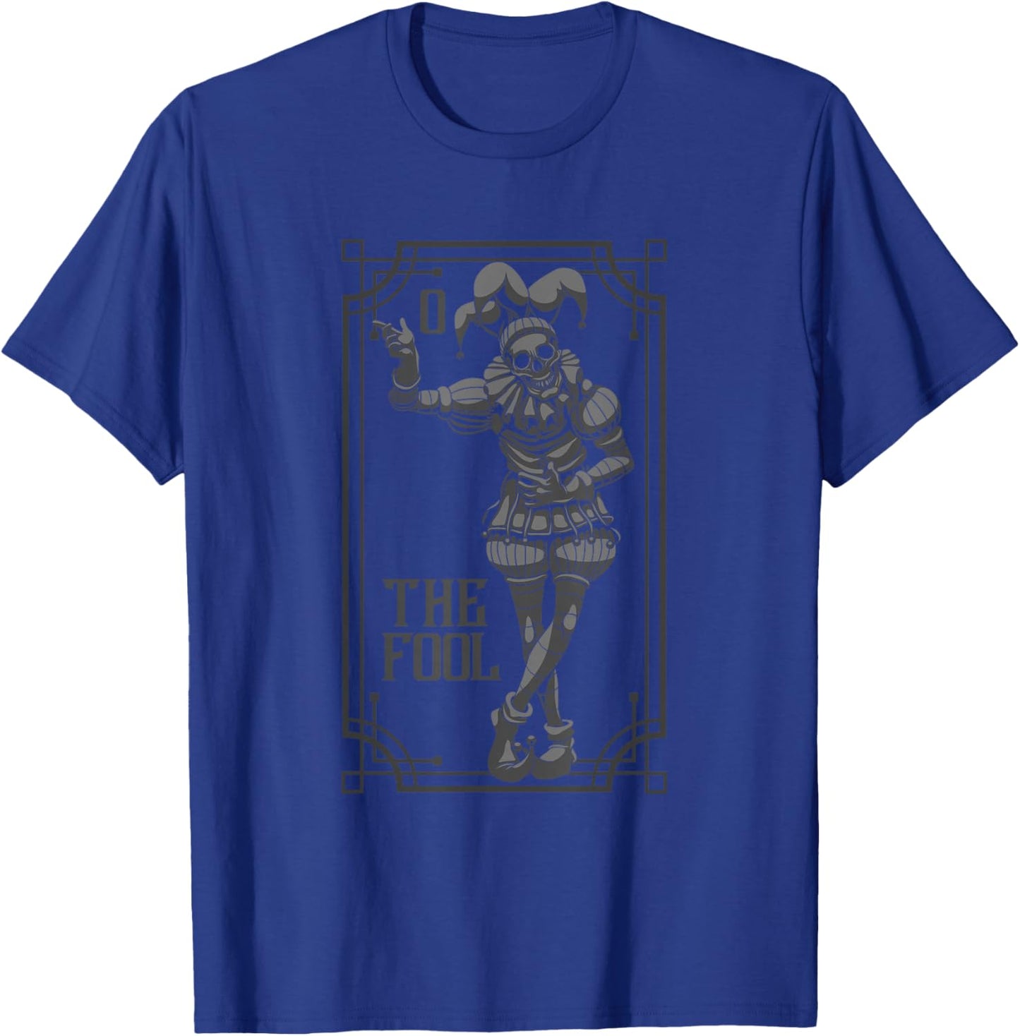Tarotkarte Shirt Narren Der Narren Satanisch Heidnisch Okkulter Zigeuner T-Shirt - T-Shirt | Royal