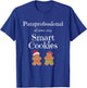 Paraprofessional Christmas Smart Cookies Teacher Aide Gift T-Shirt - T-Shirt | Royal