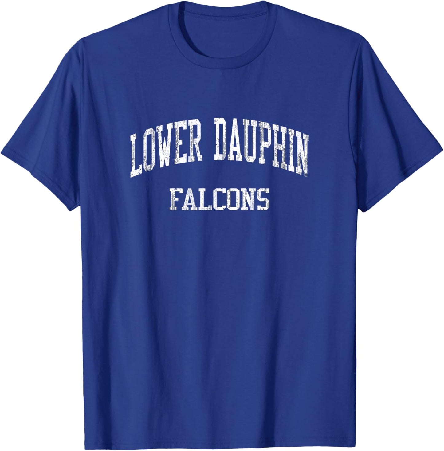 Lower Dauphin High School HS Hummelstown PA Vintage Sports T-Shirt - T-Shirt | Royal