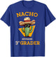 Nacho Average 3rd Grader Cactus Cinco De Mayo Third Grade T-Shirt - T-Shirt | Royal