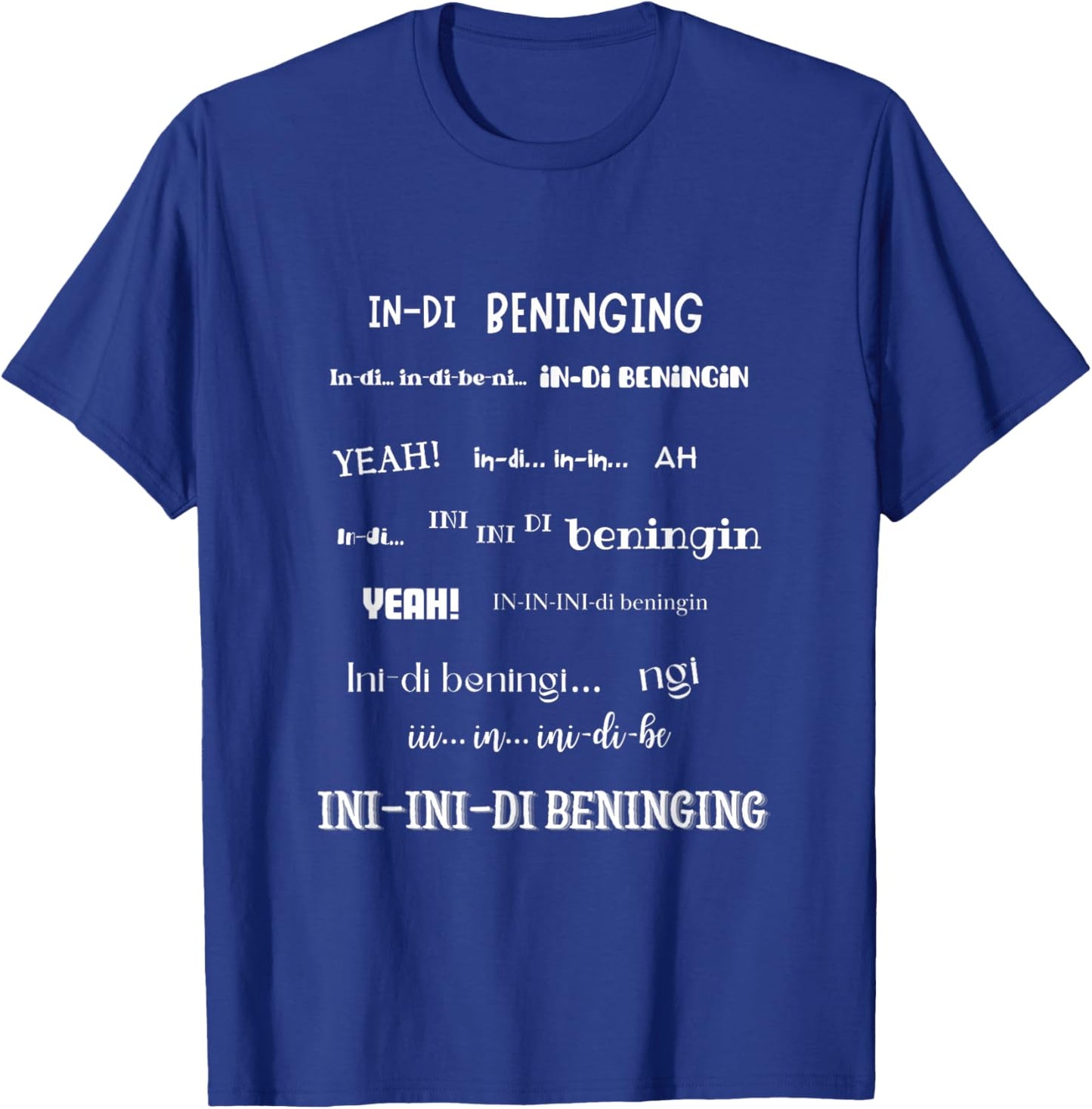 In the beninging T-Shirt - T-Shirt | Royal