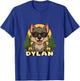 Enfant Dylan – Design Loup avec Prénom pour Garçons T-Shirt - T-Shirt | Royal