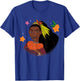 Disney Moana 2 Big Face Matangi Tropical Flowers Costume T-Shirt - T-Shirt | Royal