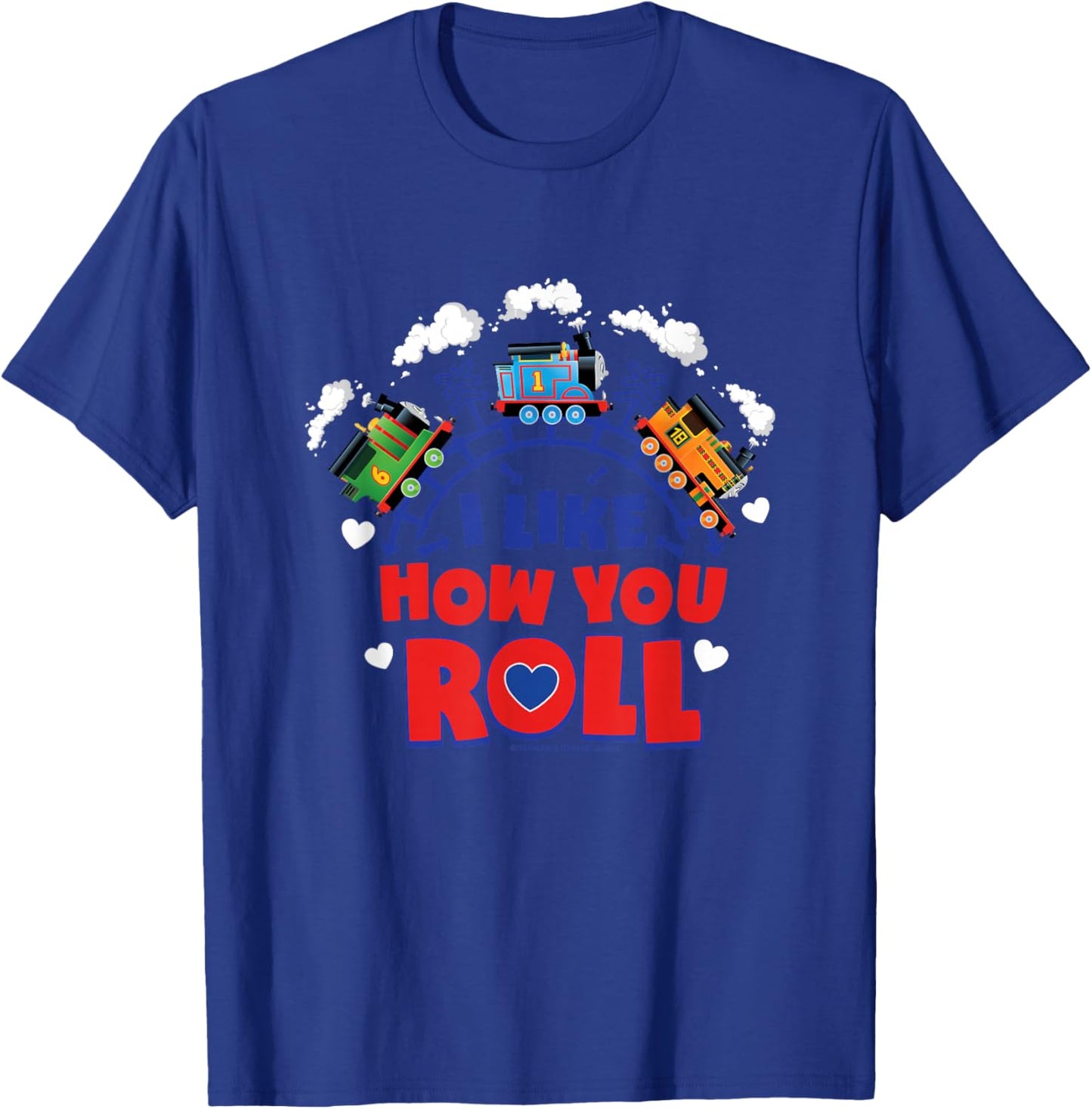 Thomas & Friends - I like how you roll T-Shirt - T-Shirt | Royal