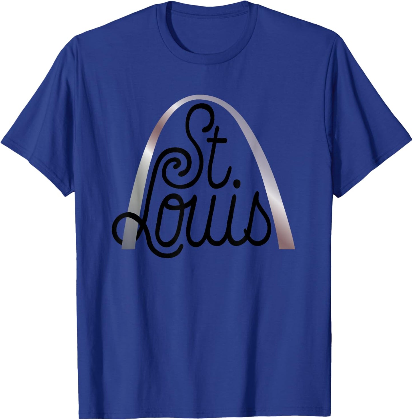 Saint Louis Missouri Souvenir Gateway Arch USA Gift T-Shirt - T-Shirt | Royal