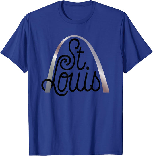 Saint Louis Missouri Souvenir Gateway Arch USA Gift T-Shirt - T-Shirt | Royal