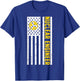 Nuclear Engineer American Flag Nuclear Engineering Women Men T-Shirt - T-Shirt | Royal