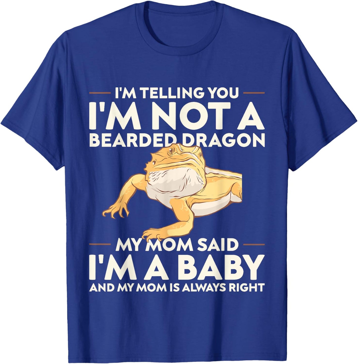 Lizard Bearded Dragon , Women and Kids T-Shirt - T-Shirt | Royal
