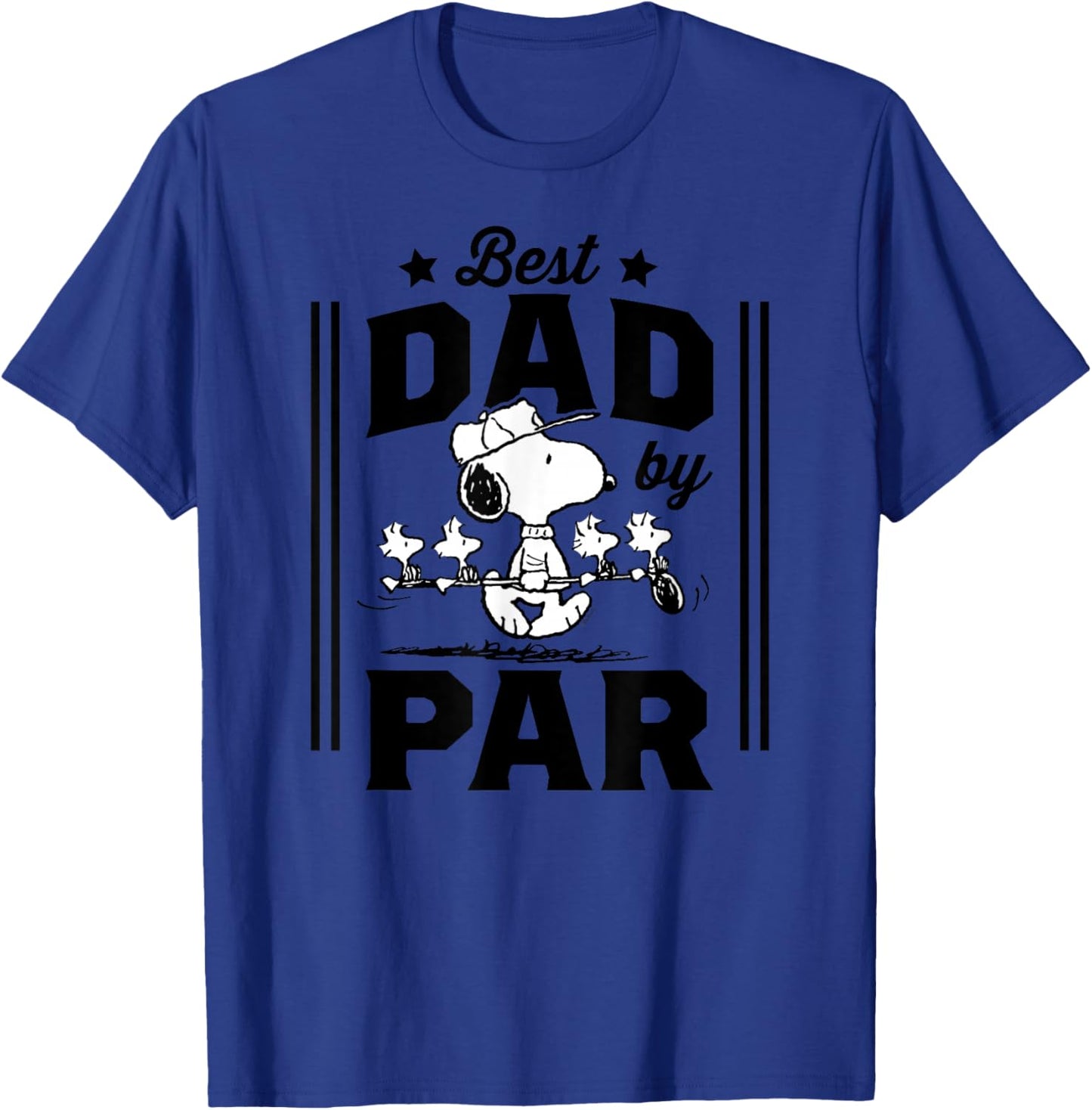 Best Dad By Par T-Shirt - T-Shirt | Royal