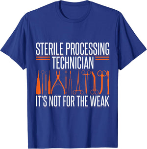 Sterile Processing Technician SPD Tech Apparel T-Shirt - T-Shirt | Royal