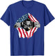 American Flag Welder Patriotic USA 4th Of July Welding Gift Women Men T-Shirt - T-Shirt | Royal