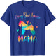 Kerry Blue Terrier Mama Colorful Kerry Blue Terrier Dog Mom Men Women Girls Kids T-Shirt - T-Shirt | Royal
