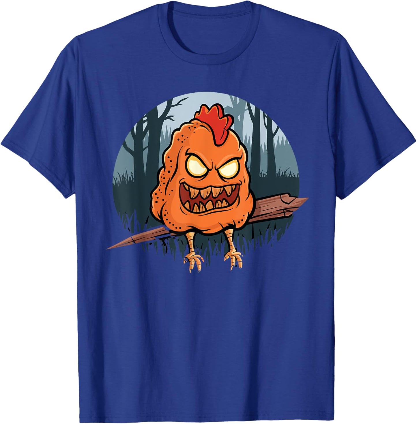 Chicken Nugget Halloween Costume Stuffed Chicken Nugget T-Shirt - T-Shirt | Royal