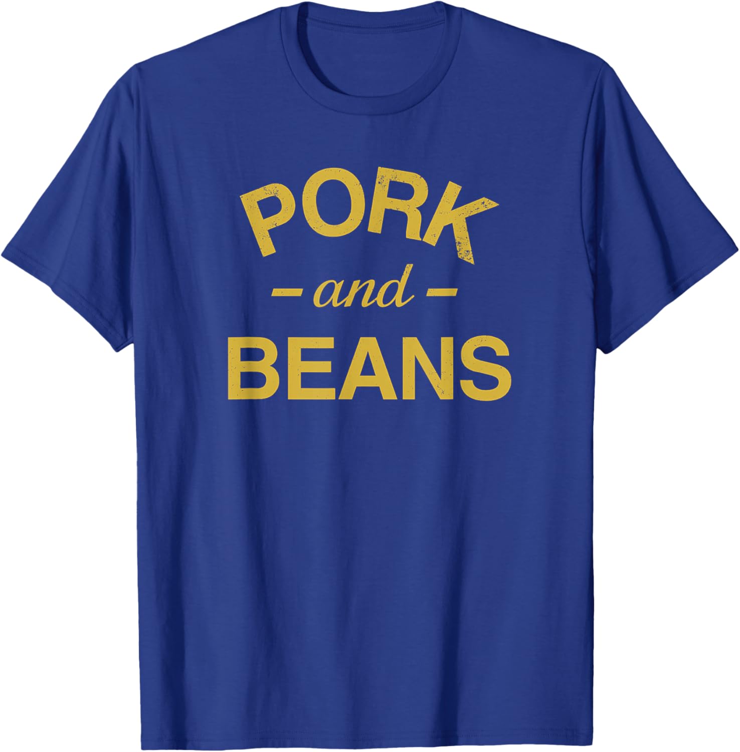 Pork and Beans Funny Trash Food T-Shirt - T-Shirt | Royal