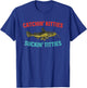 Catchin' Kitties Suckin' Titties Funny Fishing Vintage T-Shirt - T-Shirt | Royal