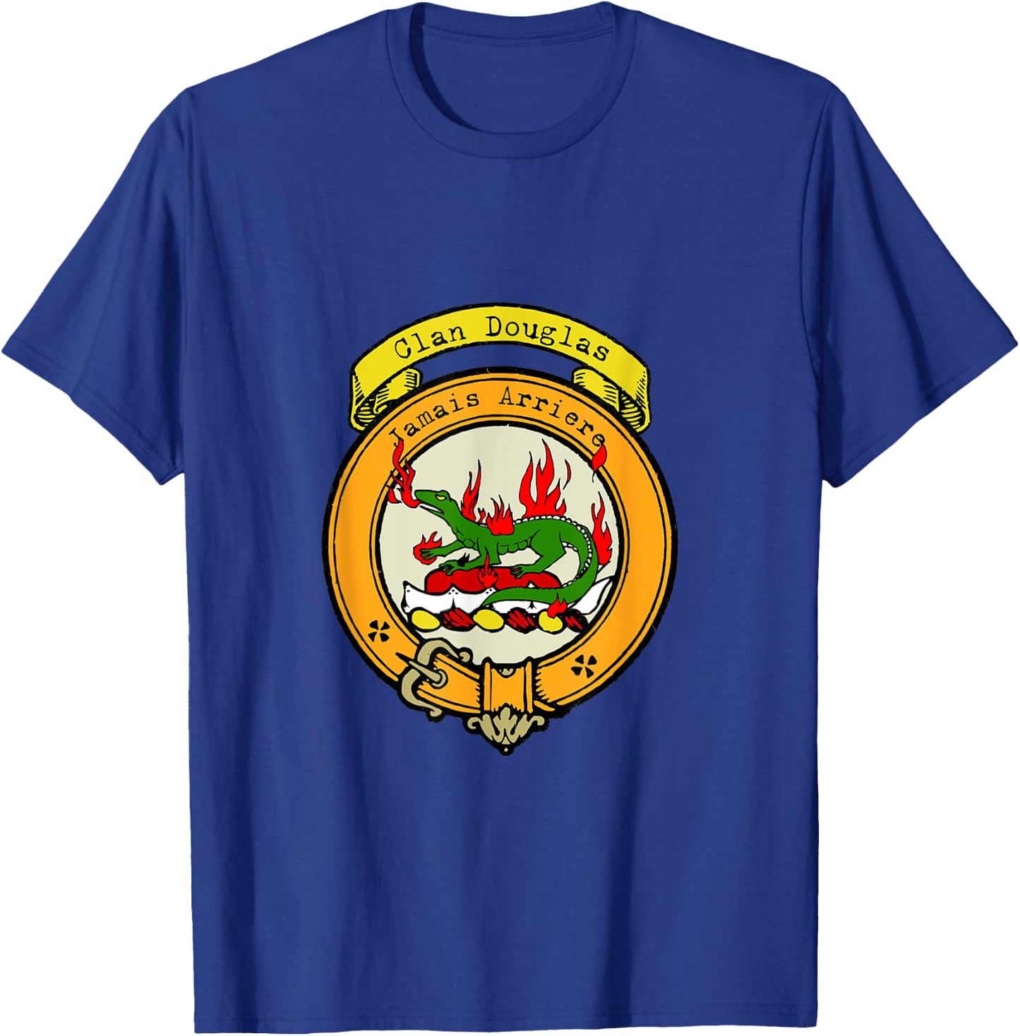 Clan Douglas Scottish Crest T-Shirt - T-Shirt | Royal