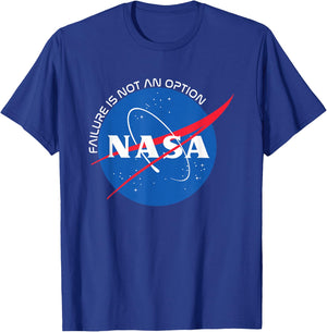 Failure Is Not An Option - NASA T-Shirt - T-Shirt | Royal