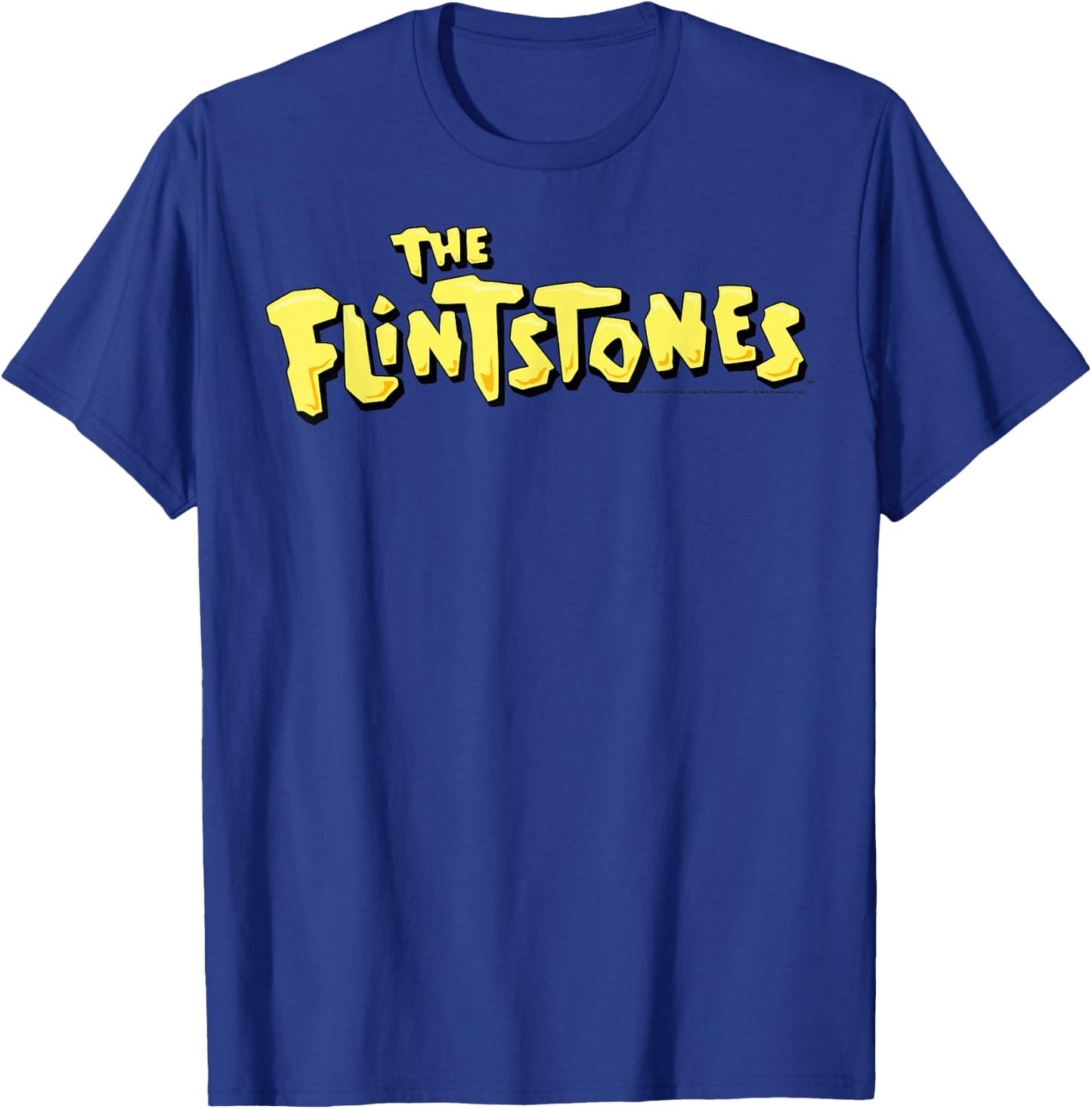 The Flintstones Simple Logo T-Shirt - T-Shirt | Royal