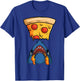 Cool Pizza Round Pizzetta Lover Shark Fan Pizzaiolo Pizzeria T-Shirt - T-Shirt | Royal