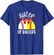 Sister Of Ballers Softball Baseball Sister T-Shirt - T-Shirt | Royal