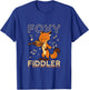 Foxy fiddler - fox on the fiddle T-Shirt - T-Shirt | Royal