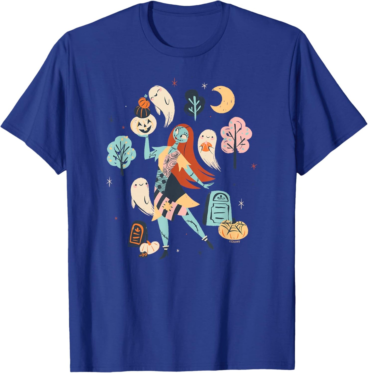 Disney The Nightmare Before Christmas Sally Ghost Halloween T-Shirt - T-Shirt | Royal