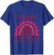 In September We Wear Burgundy Brain Aneurysm Awareness T-Shirt - T-Shirt | Royal