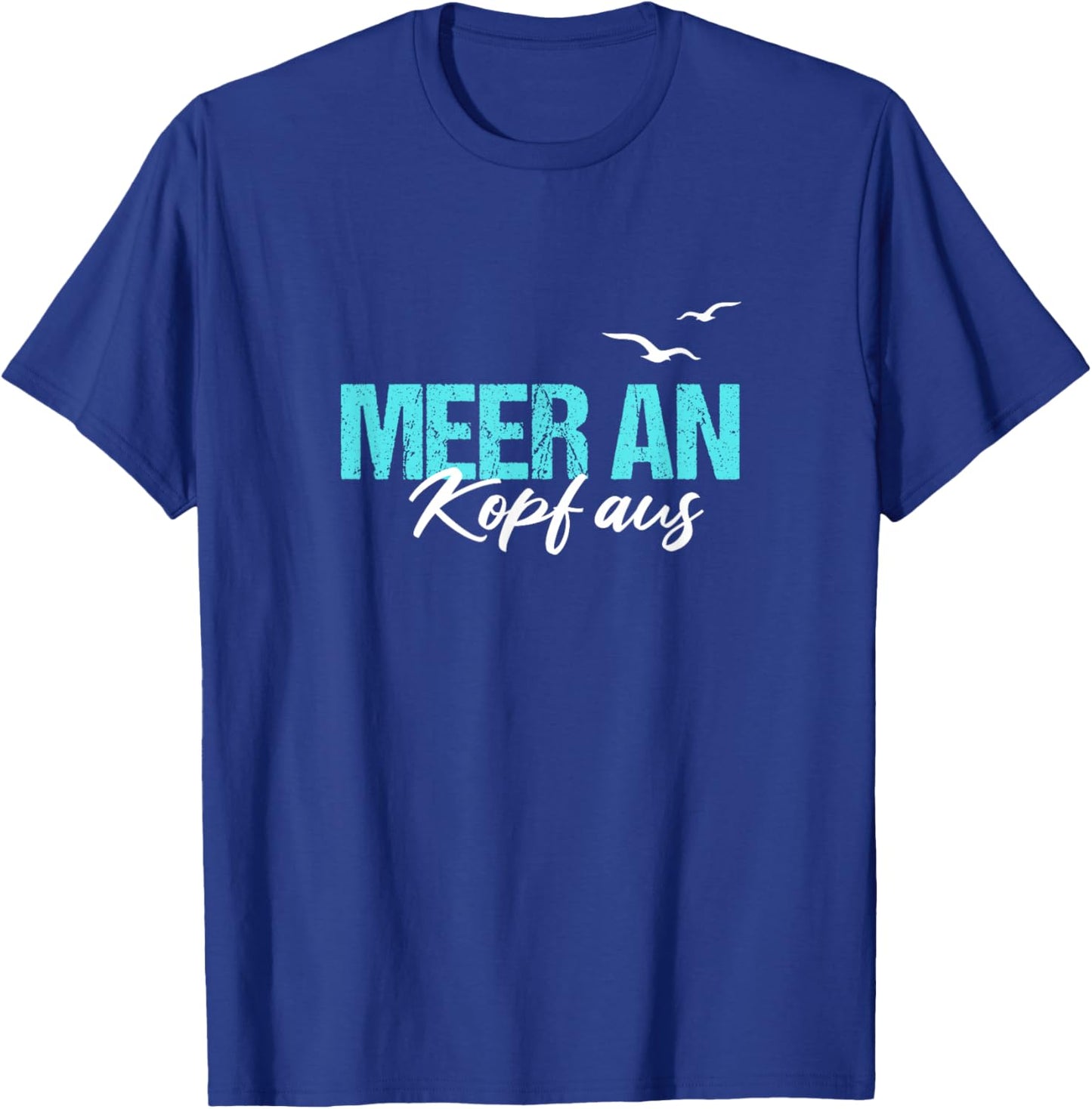 Meer An Kopf Aus Nordsee Küste Hamburg Urlaub Sehnsucht T-Shirt - T-Shirt | Royal