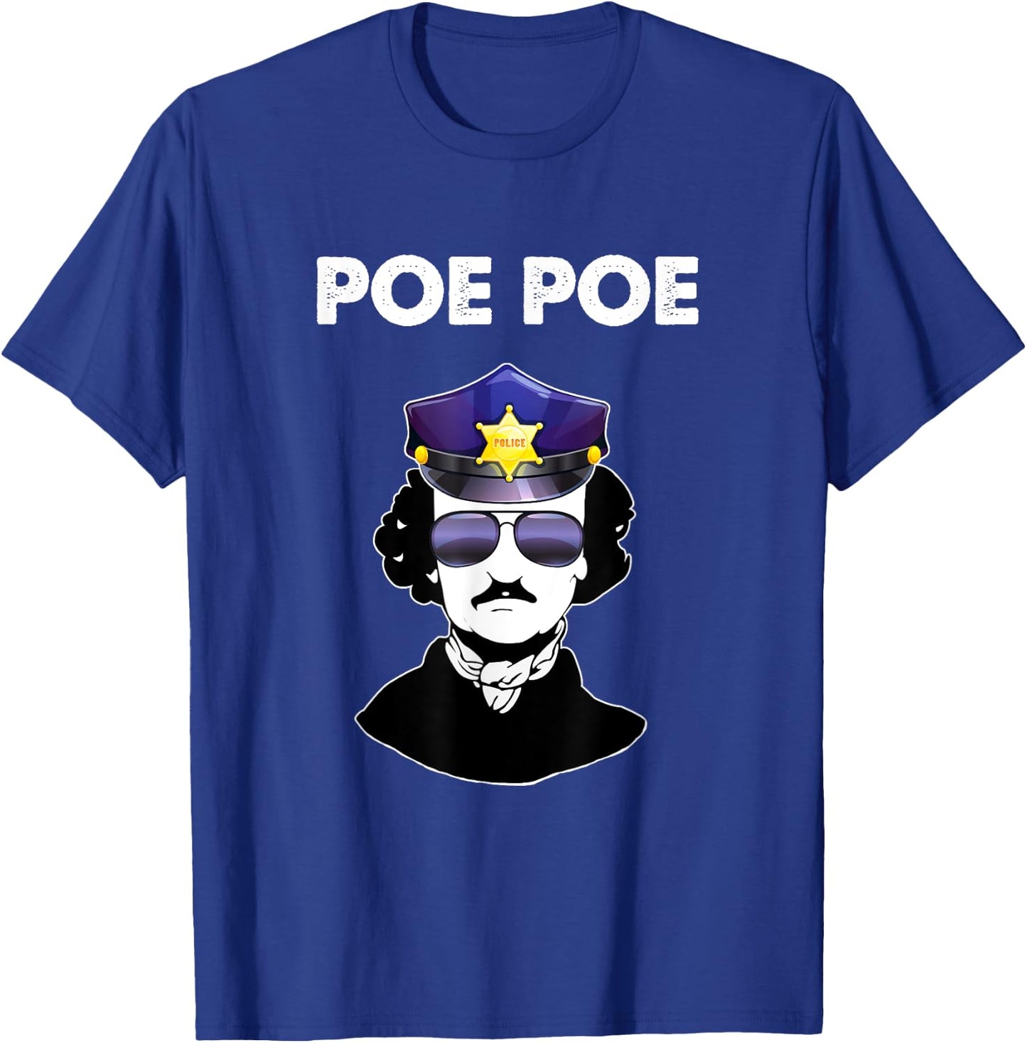 Edgar Allan Poe Literature Gift T-Shirt - T-Shirt | Royal