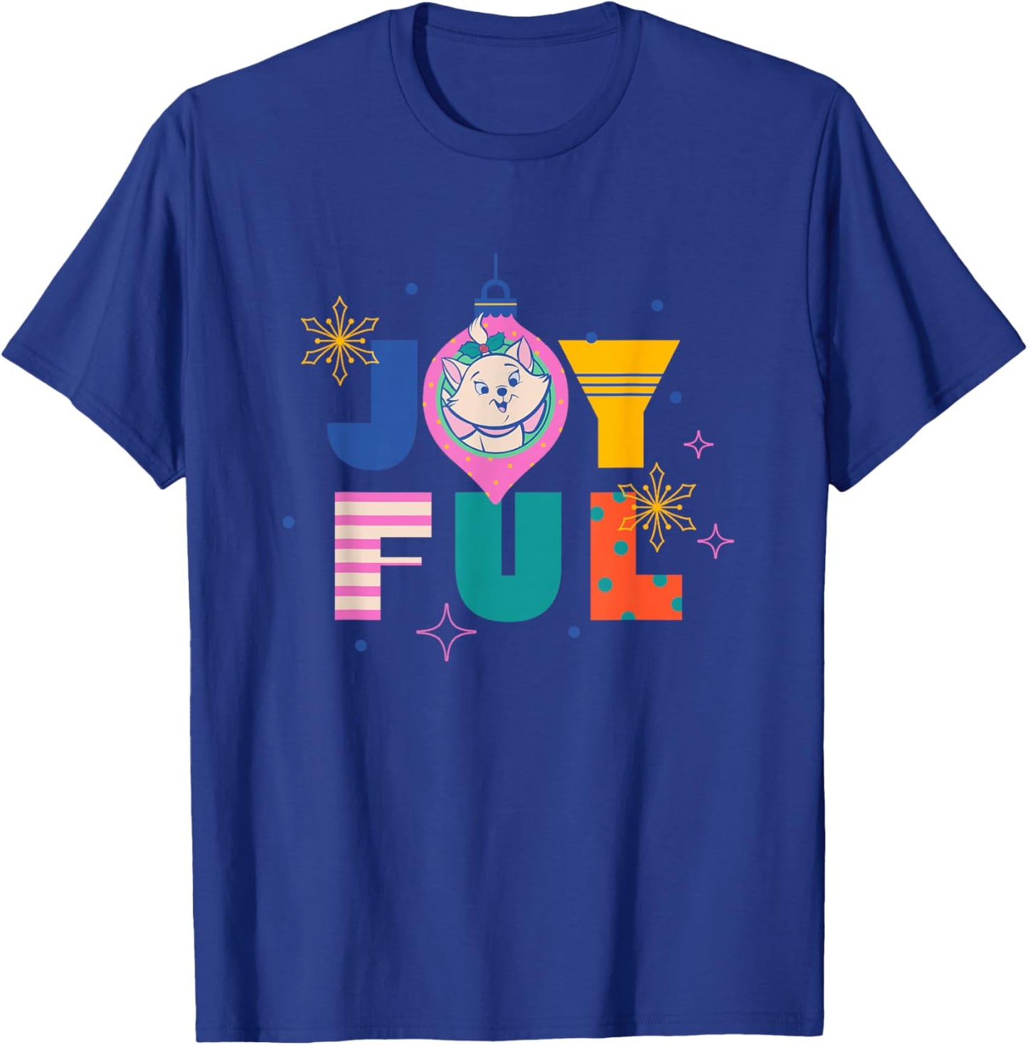 Disney The Aristocats Christmas Joyful Marie Ornament T-Shirt - T-Shirt | Royal