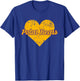Jackson Polar Bears Over Heart T-Shirt - T-Shirt | Royal