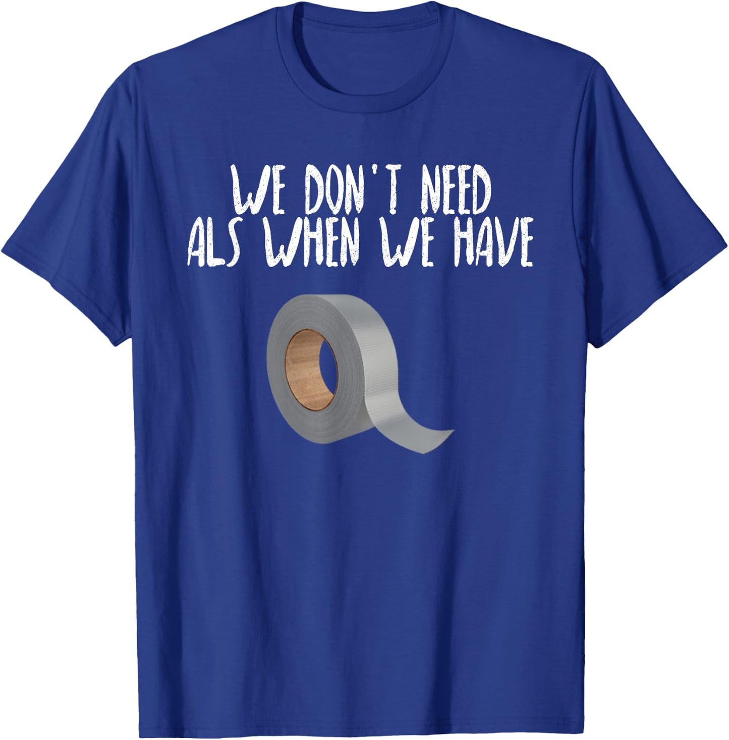 Funny EMS for EMTs Off Duty T-Shirt - T-Shirt | Royal