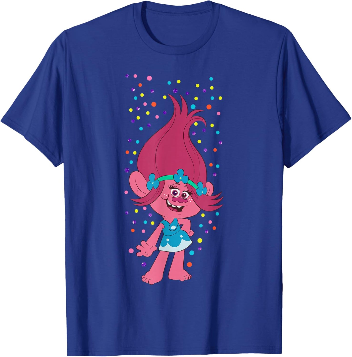 DreamWorks Trolls Poppy Polka Dots T-Shirt - T-Shirt | Royal