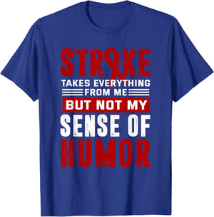 Stroke Survivor Stroke recovery T-Shirt - T-Shirt | Royal