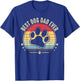 Best Dog Dad Ever Fathers Day Men Women T-Shirt - T-Shirt | Royal