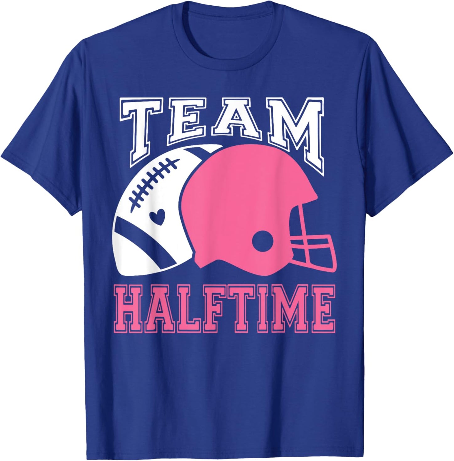 Team Halftime Football Day Group Matching Costume T-Shirt - T-Shirt | Royal