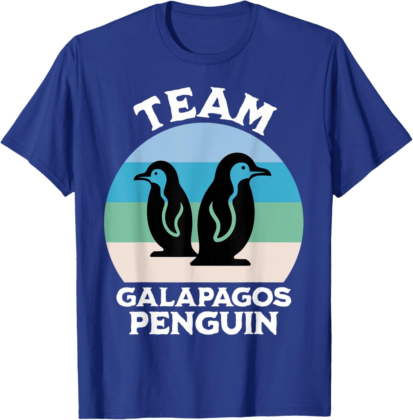 Galapagos Penguin Team Galapagos Penguin T-Shirt - T-Shirt | Royal